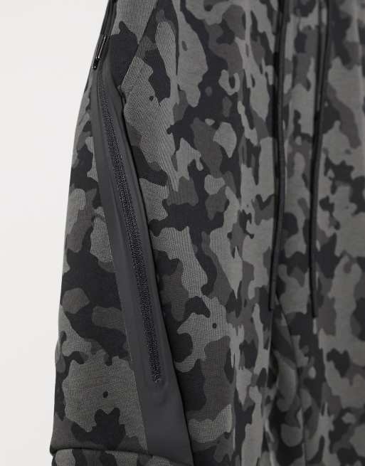 Buy Black Camo Print Co-ord Bomber Jacket for Men