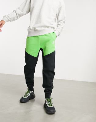 nike tech fleece colorblock joggers