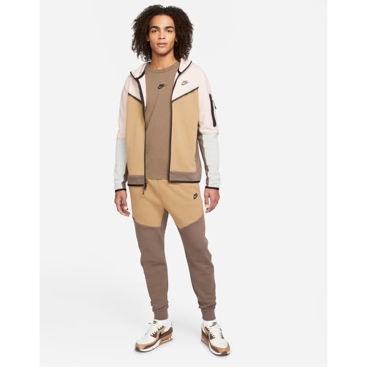 Nike tech fleece colour block track pants deals