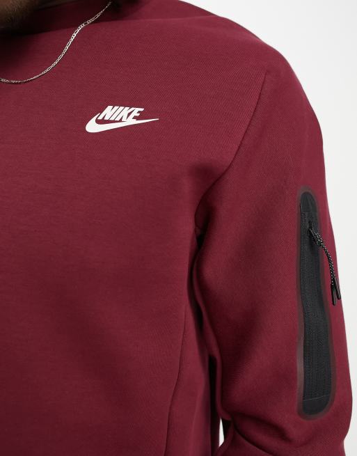 nike tech fleece red