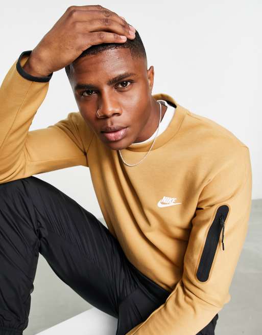 Nike tech cheap fleece crew neck