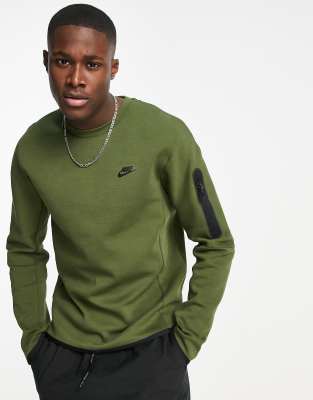 Nike tech fleece on sale crewneck