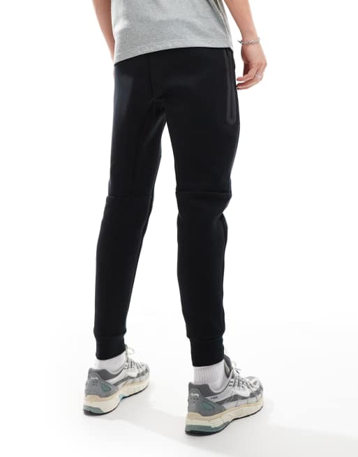 Nike Tech Fleece cuffed joggers in black
