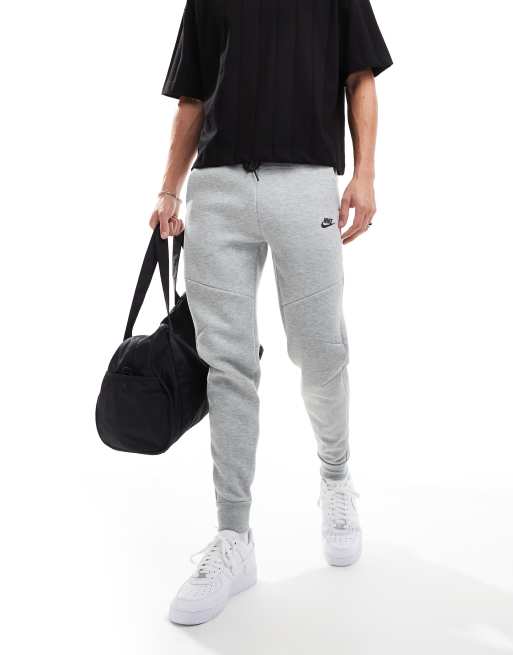 Nike Tech Fleece cuffed joggers in gray