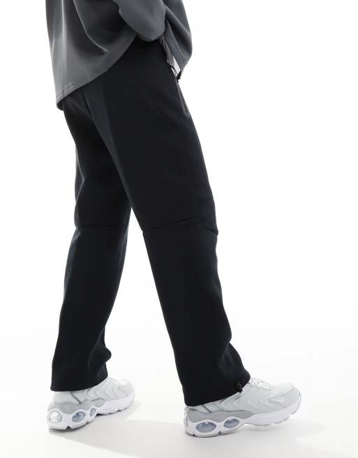 Nike – Tech Fleece – Czarne joggersy o luźnym kroju z troczkami, 4 z 5