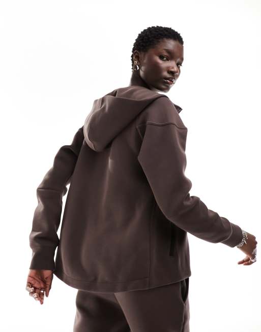 【Nike】Sportswear Tech Fleece ★ Baroque Brown ★急いで Tech fleece brown (Nike Tech Fleece full zip hoodie in