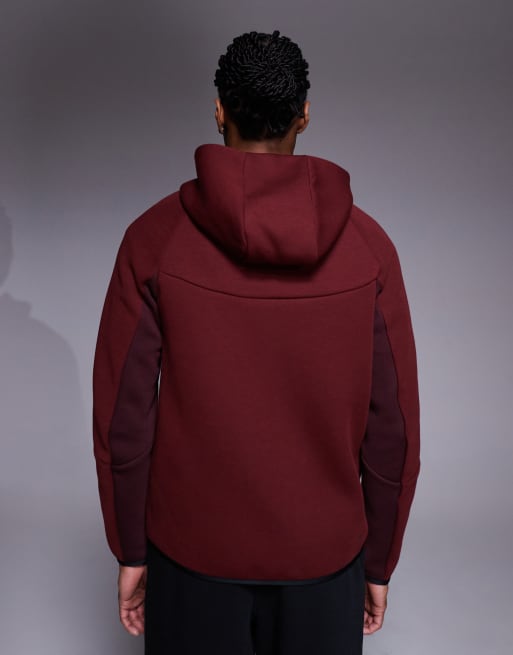 Nike テックフリースワインレッド 新品 キッズL(160) ワイン テックフリース セットアップ 赤タグ NIKE