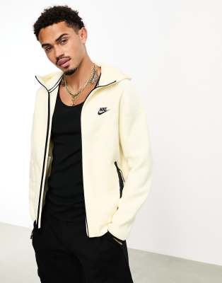 White nike deals zip up jacket