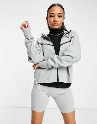 asos nike zip hoodie