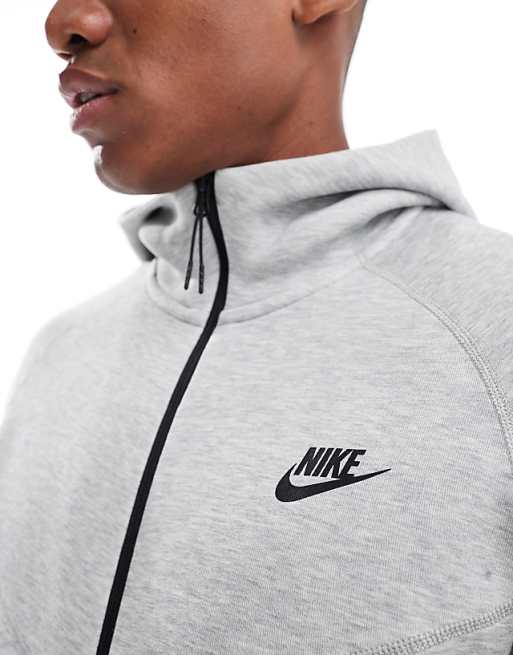 Nike Tech Fleece full zip hoodie in gray | ASOS Nike Tech Fleece full zip hoodie in gray | ASOS