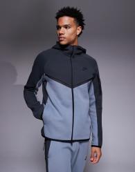 Nike Tech Fleece full zip hoodie in grey
