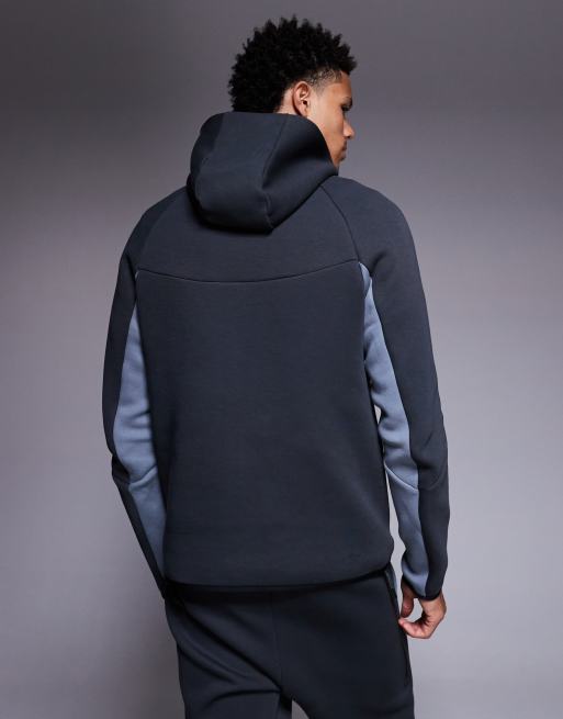 Nike Tech Fleece full zip hoodie in grey, 3 of 5