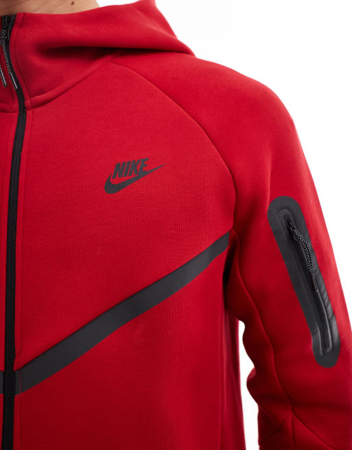 Nike Men s Tech Fleece Full Zip Windrunner Hoodie XL Gym Red