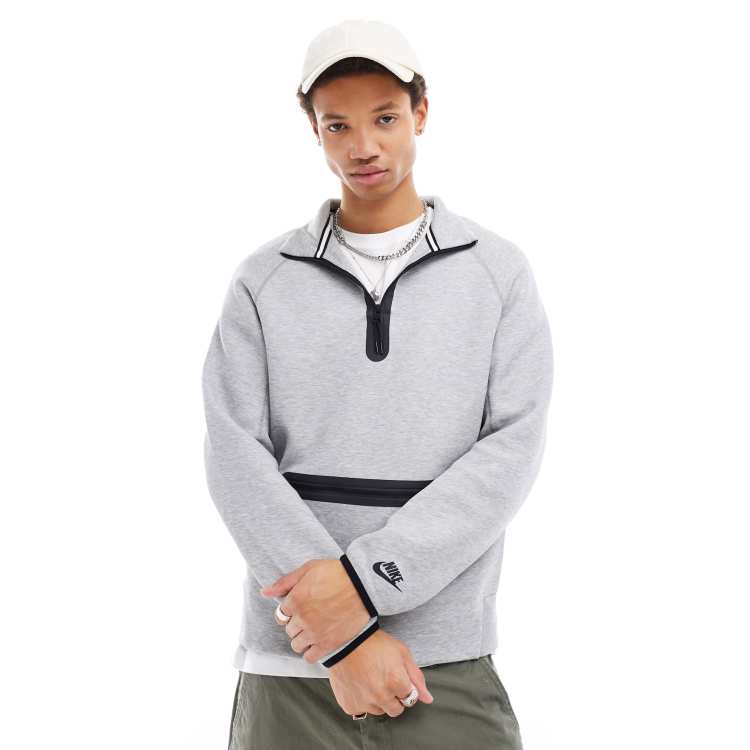 Nike tech half zip hoodie hotsell