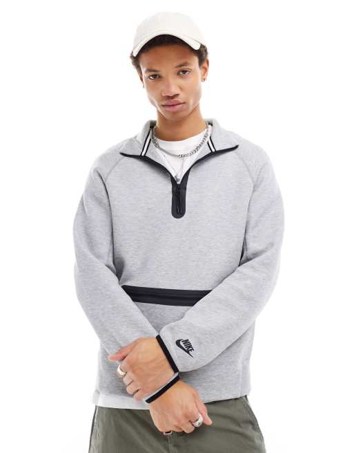 Asos nike half zip best sale