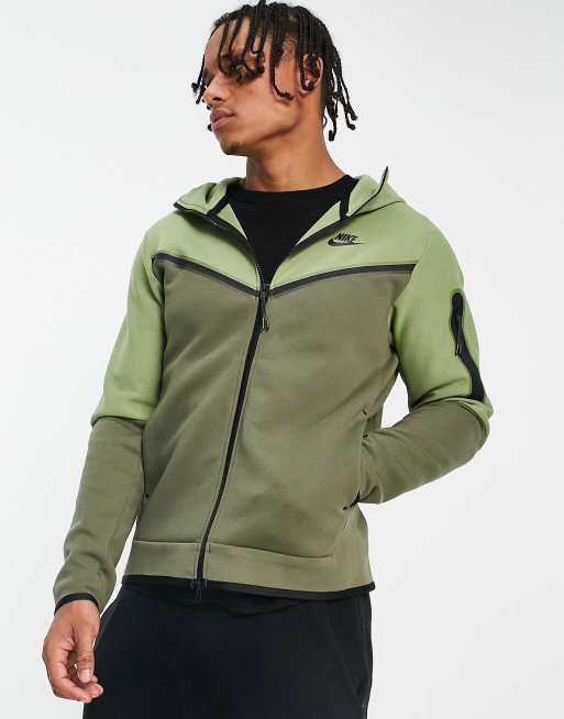 Nike Tech Fleece hoodie in alligator | ASOS