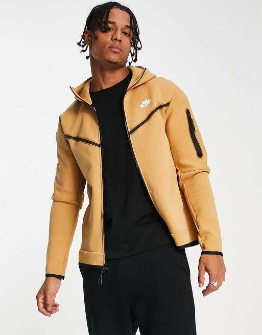 Nike Tech Fleece hoodie in elemental gold ASOS