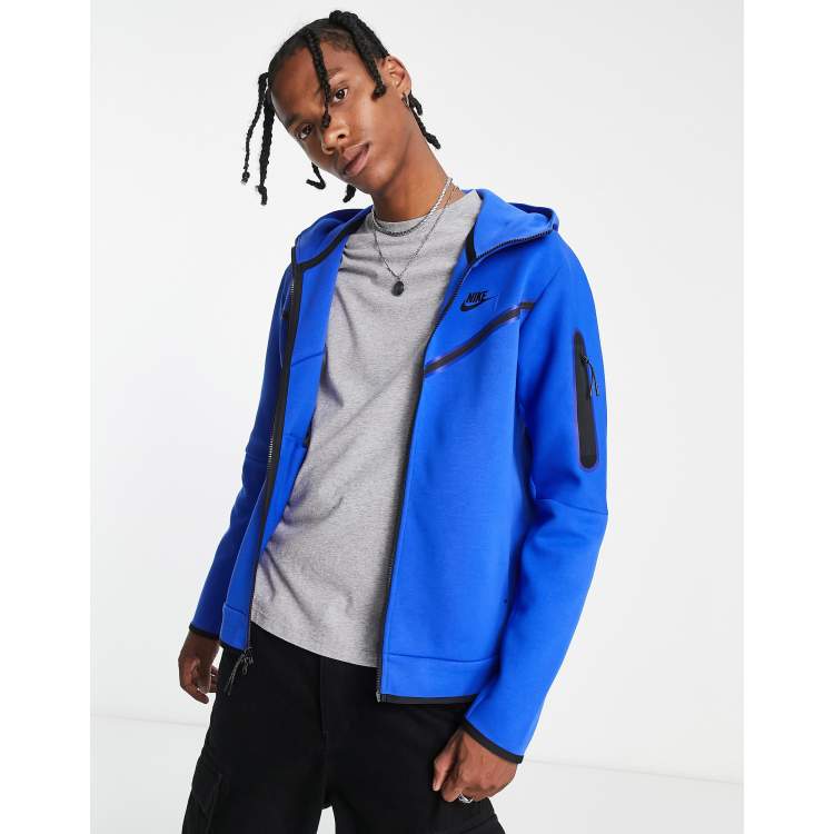 Nike Tech Fleece hoodie in game royal