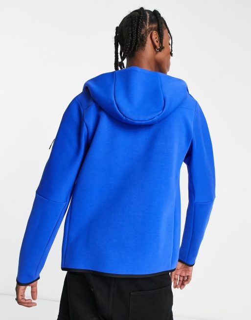 Nike Tech Fleece hoodie in game royal