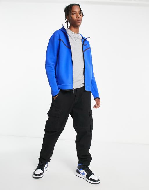 royal blue nike tech suit