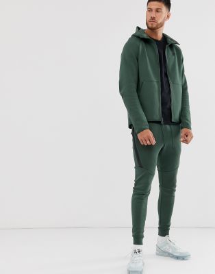 nike tech fleece hoodie khaki