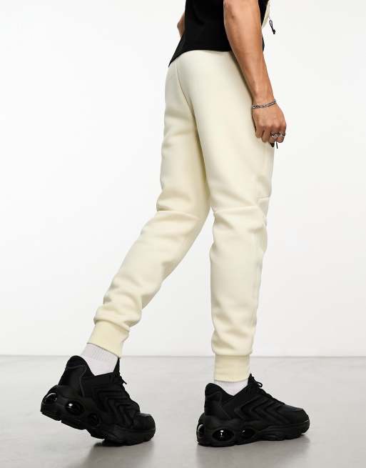 Nike tech fleece joggers cream sale