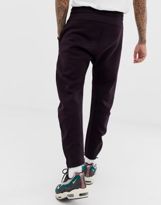 purple nike tech fleece joggers