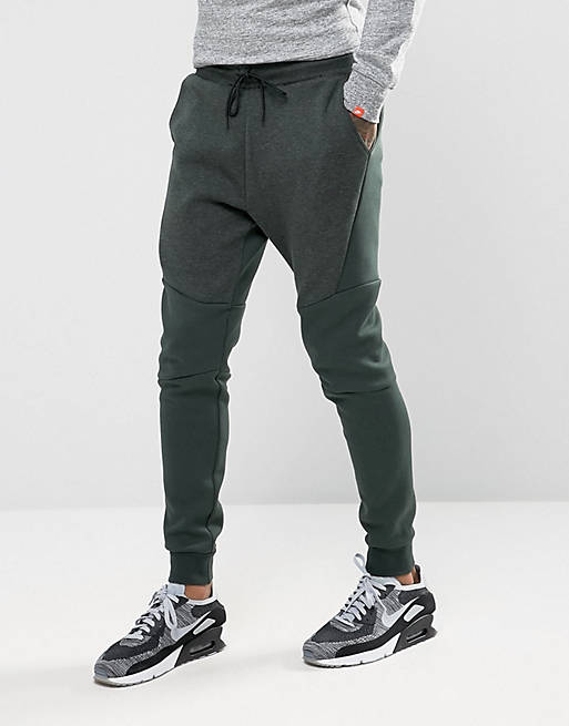 Nike Tech Fleece Joggers In Green 805162-382