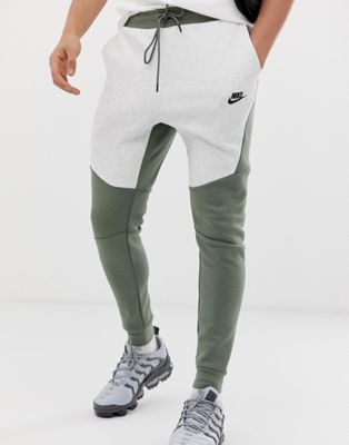 white and green nike tracksuit