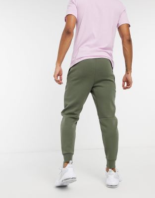 khaki nike tech tracksuit