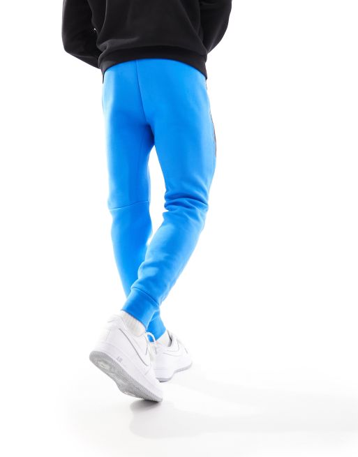 Nike joggingbroek blauw sales