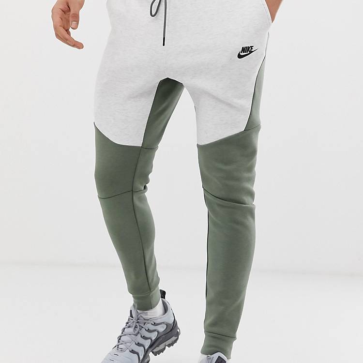 Agrarisch Bijproduct Voorkomen Nike - Tech - Fleece joggingbroek in groen | ASOS