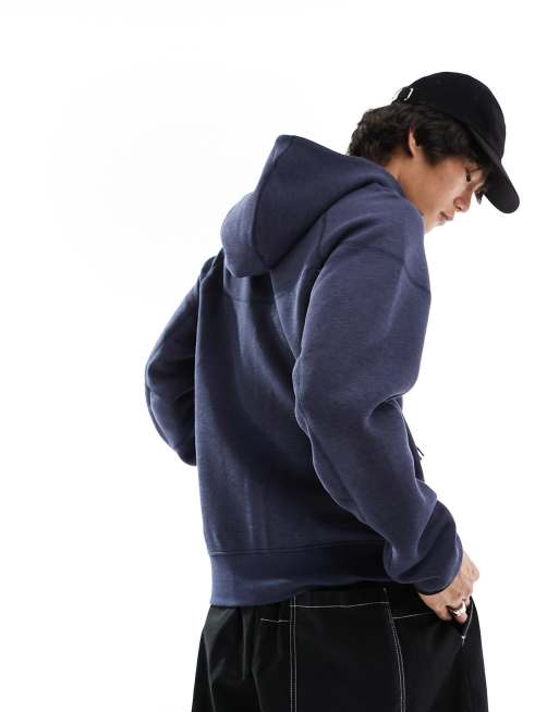 Nike – Tech Fleece – Kapuzenjacke in Marineblau, 3 von 4