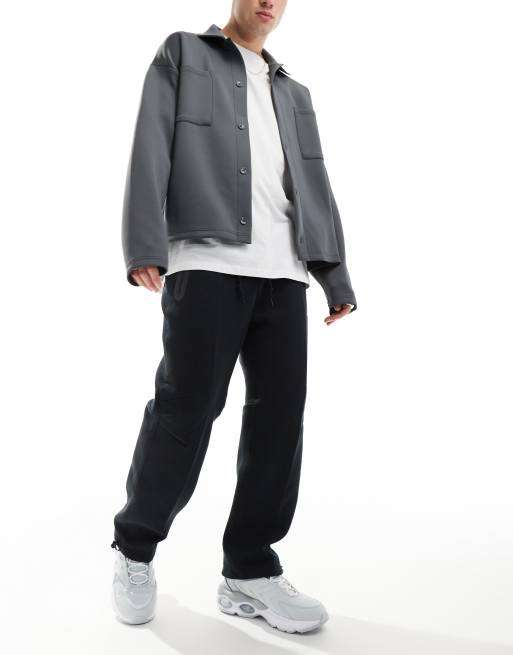 Black tech 2024 fleece pants