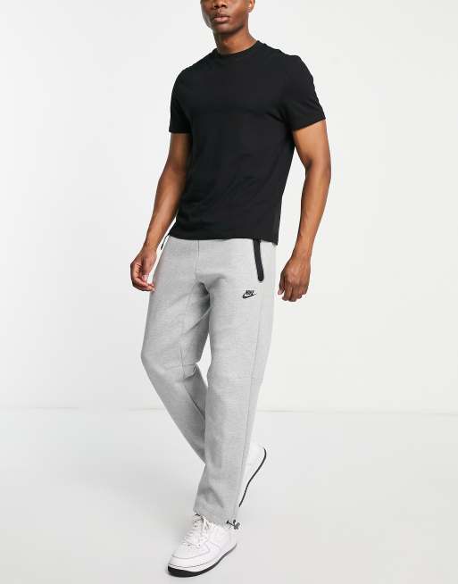 Nike tech fleece loose fit joggers with toggle in grey