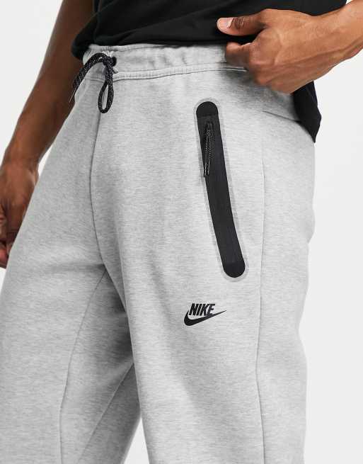 Nike tech fleece loose fit joggers with toggle in grey