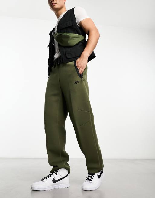 Nike Nike Yoga Loose Fit Pants With Tie Detail in Black