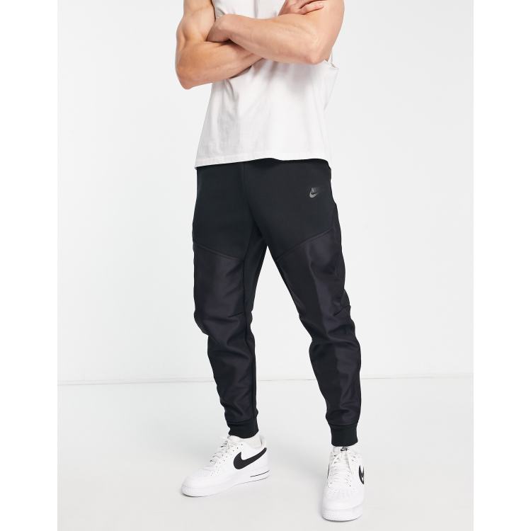 Nike Tech Fleece Overlay Jogger White Grey | ubicaciondepersonas.cdmx ...