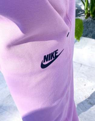 pink tech fleece pants