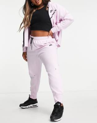 fleece high rise joggers