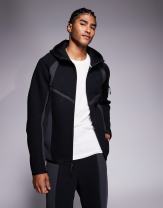 Nike Tech Fleece Pro full zip hoodie and sweatpants set in black