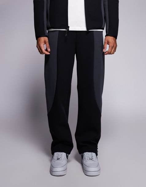 Nike Tech Fleece Pro sweatpants in black and gray - view 1