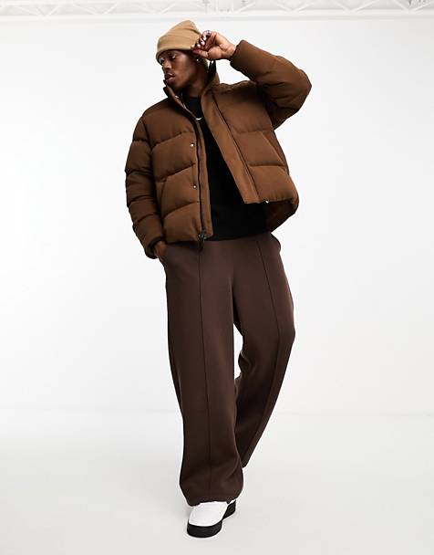 나이키 Nike Tech Fleece puffer jacket in brown,BROWN