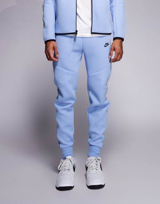 Nike Tech Fleece reflective joggers in light blue | ASOS