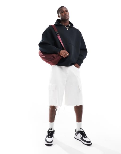 Nike Tech Fleece Reimagined hoodie in black | ASOS
