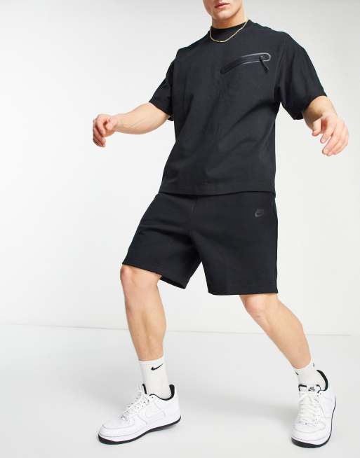 Tech fleece hot sale shorts black