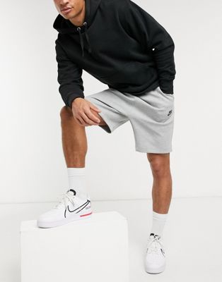 Nike Tech Fleece shorts in gray 