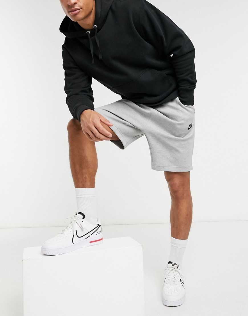 Nike Tech Fleece shorts in gray-Grey