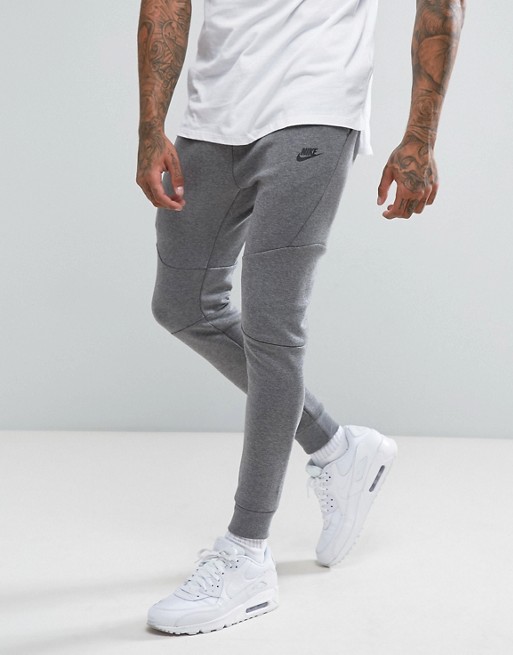 Nike Tech Fleece Skinny Joggers In Grey 805162-091 | ASOS