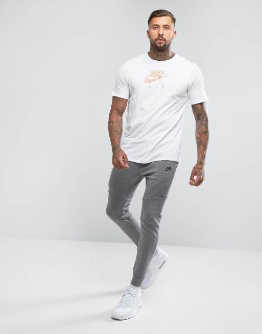 Nike tech fleece shop skinny joggers grey